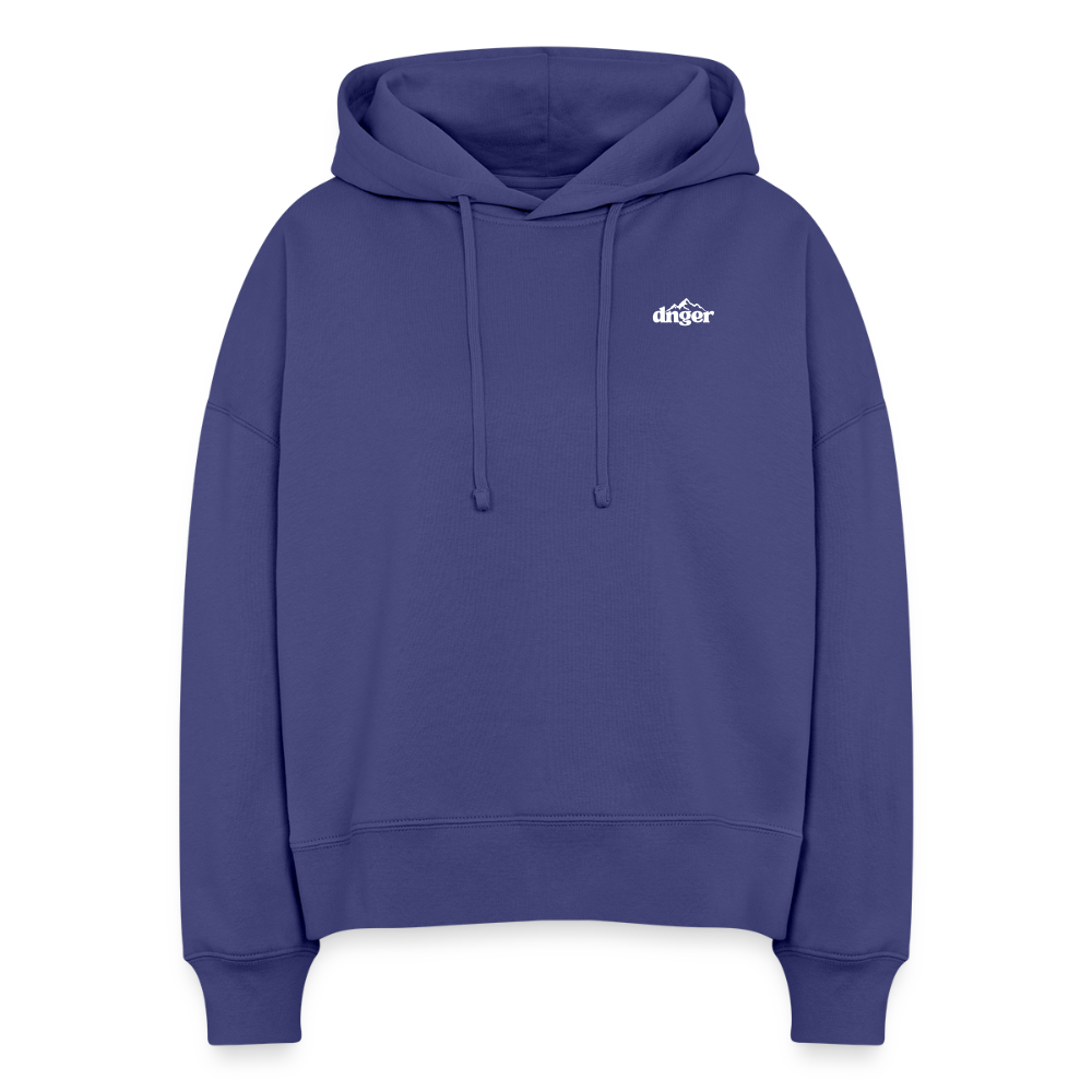 Hoodie femme - Rainbow - bleu roi