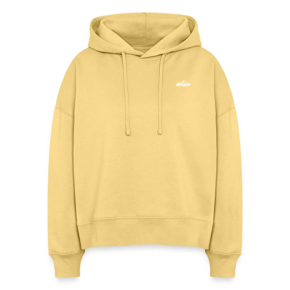 Hoodie femme - Original Color - washed yellow