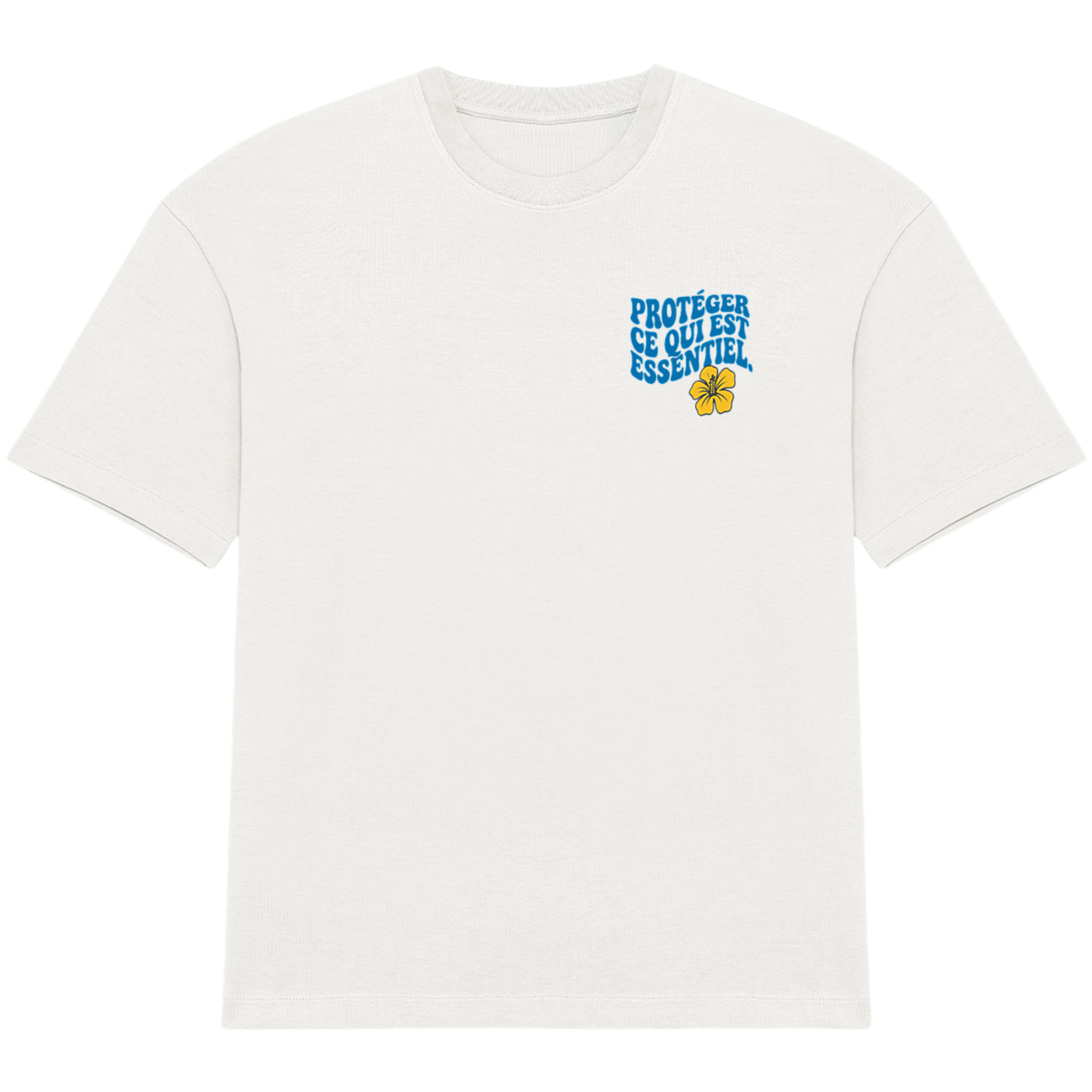 T-shirt ample femme - Protéger ce qui est essentiel.