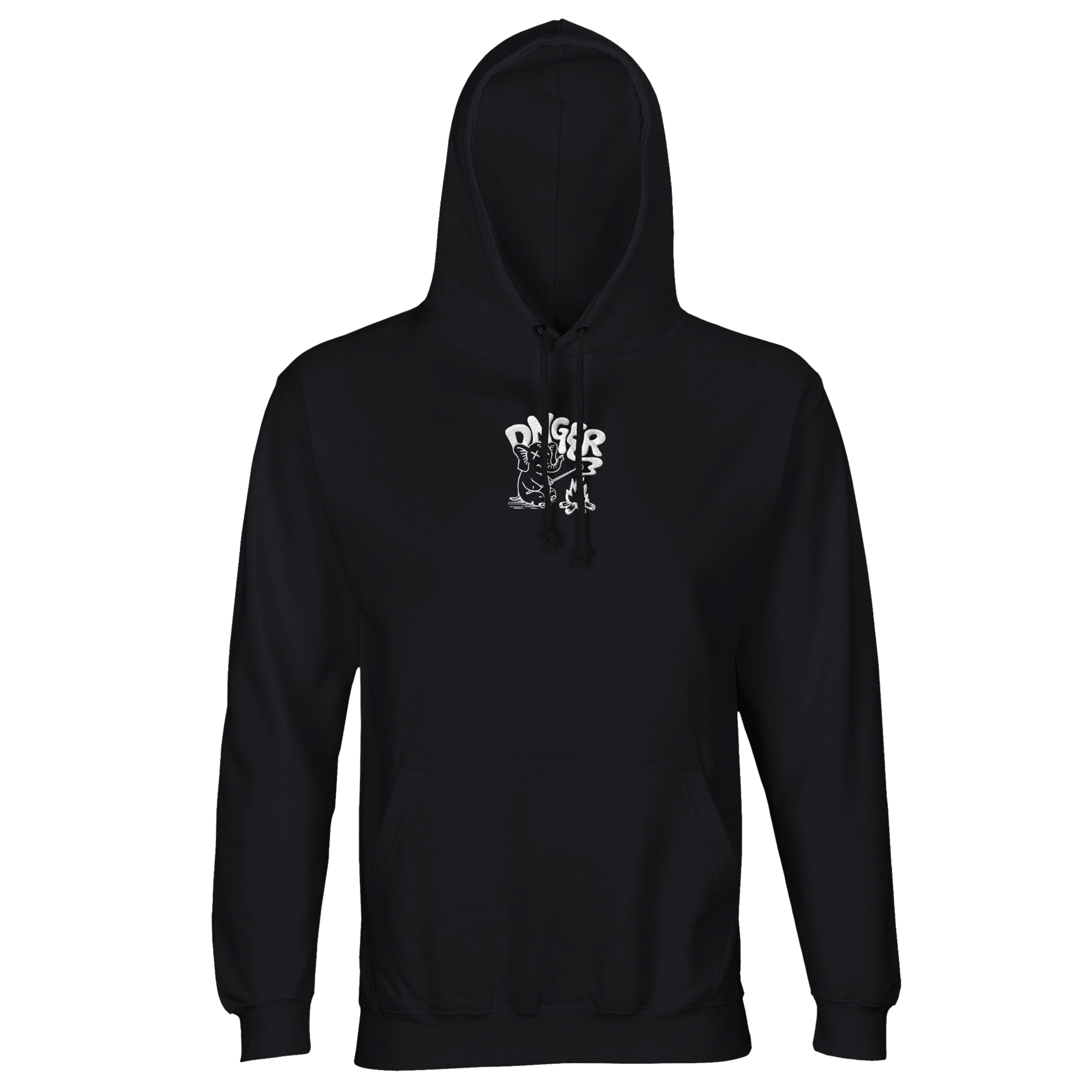 Sudadera con capucha - Elefante