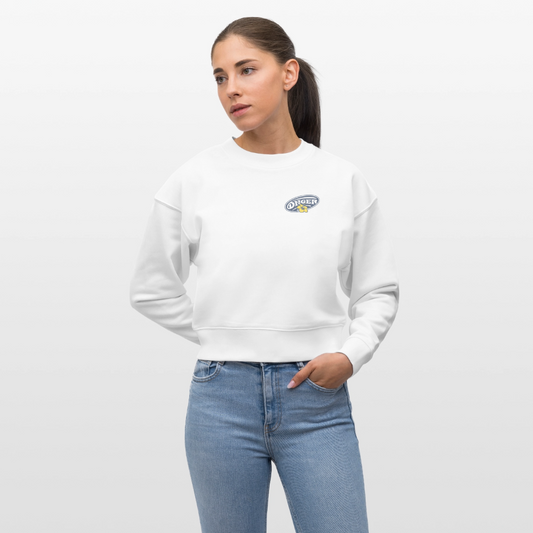 Hoodie femme - Floral Mood - white