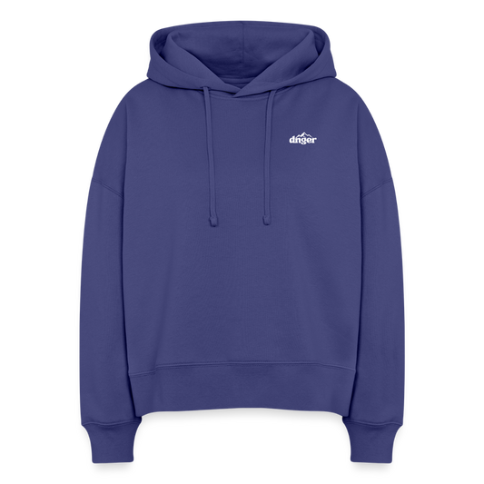 Hoodie femme - Rainbow - bleu roi
