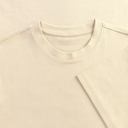 T-shirt loose homme - Palm's DNGER - creme