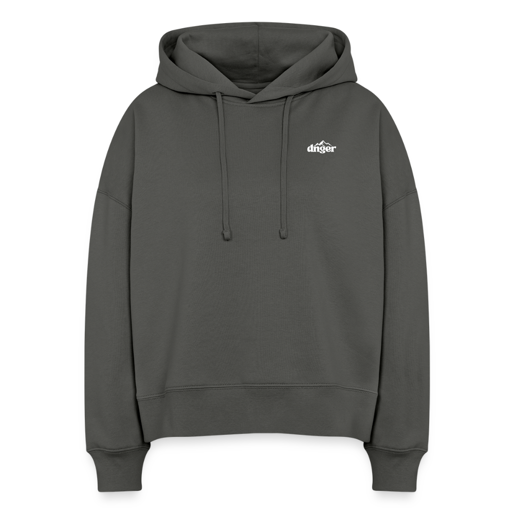 Hoodie femme - Rainbow - charbon