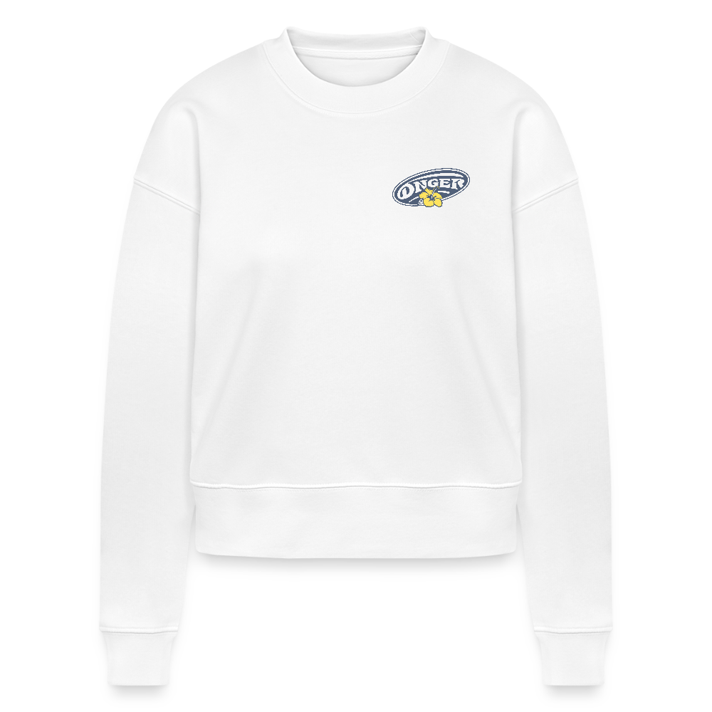Hoodie femme - Floral Mood - white