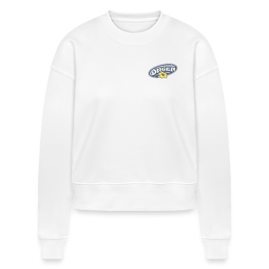 Hoodie femme - Floral Mood - white