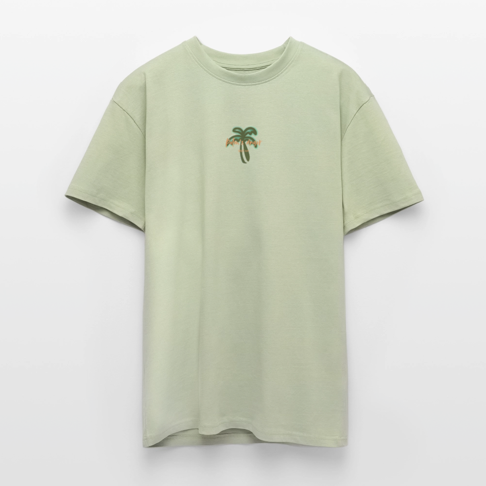 T-shirt loose homme - Palm's DNGER - soft salvia 