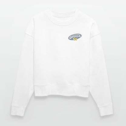 Hoodie femme - Floral Mood - white