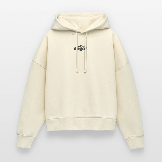 Sweat à capuche bio Femme - Original - blanc gris
