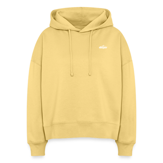 Hoodie femme - Original Color - washed yellow