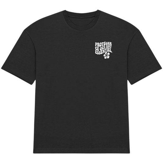 T-shirt ample homme - Protéger ce qui est essentiel.