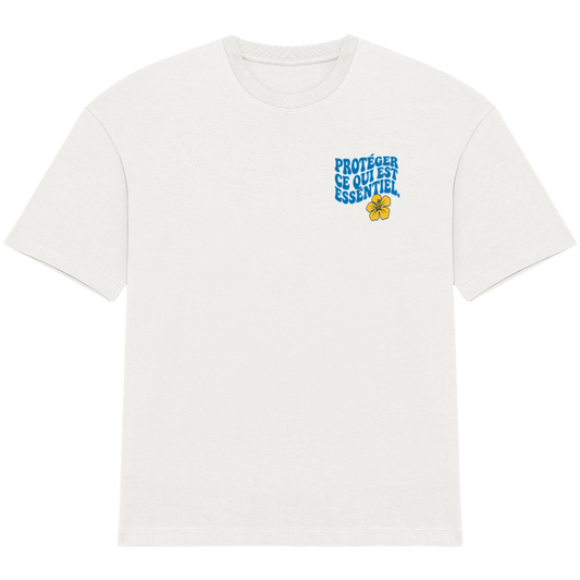 T-shirt ample femme - Protéger ce qui est essentiel.