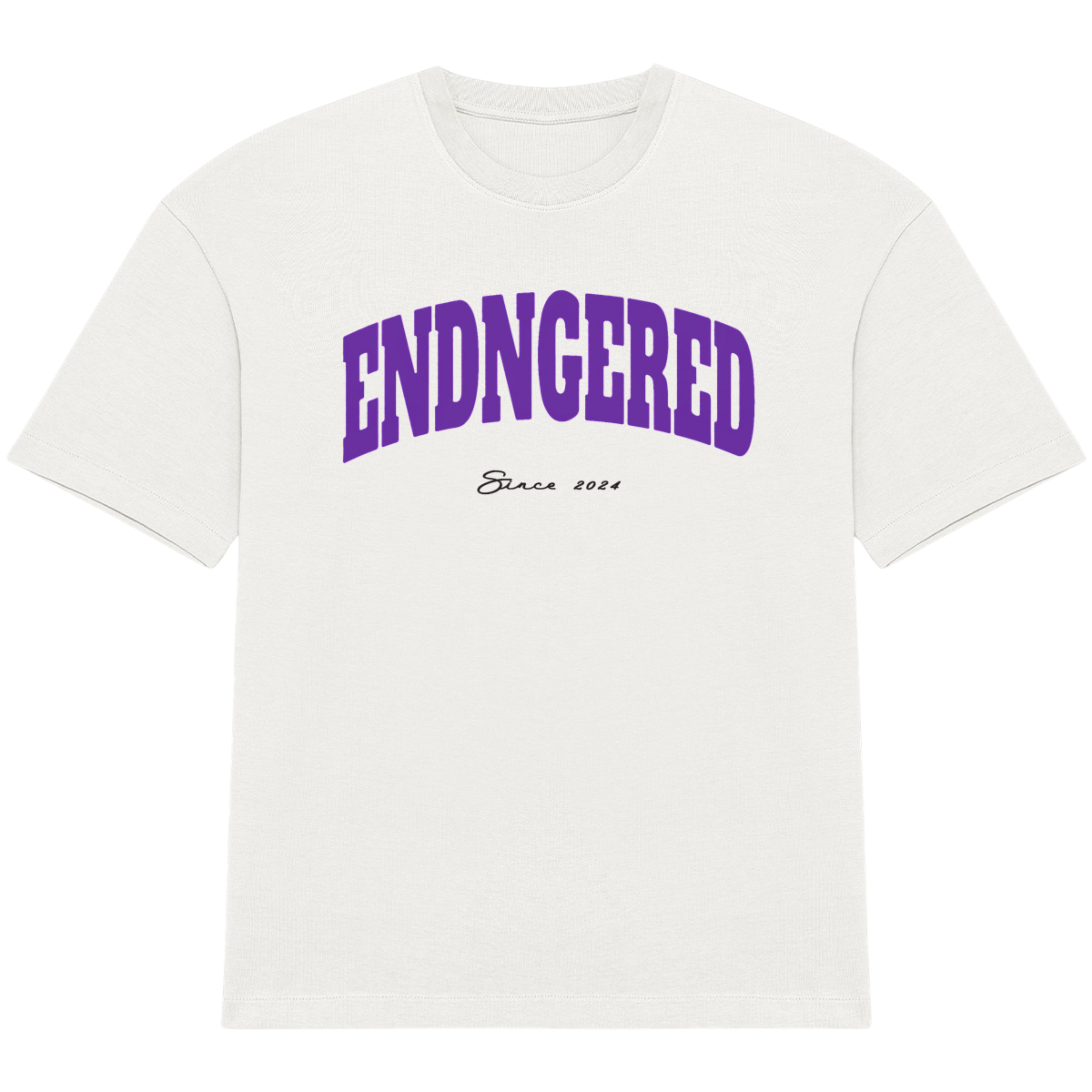 T-shirt ample - OZ TEE violet