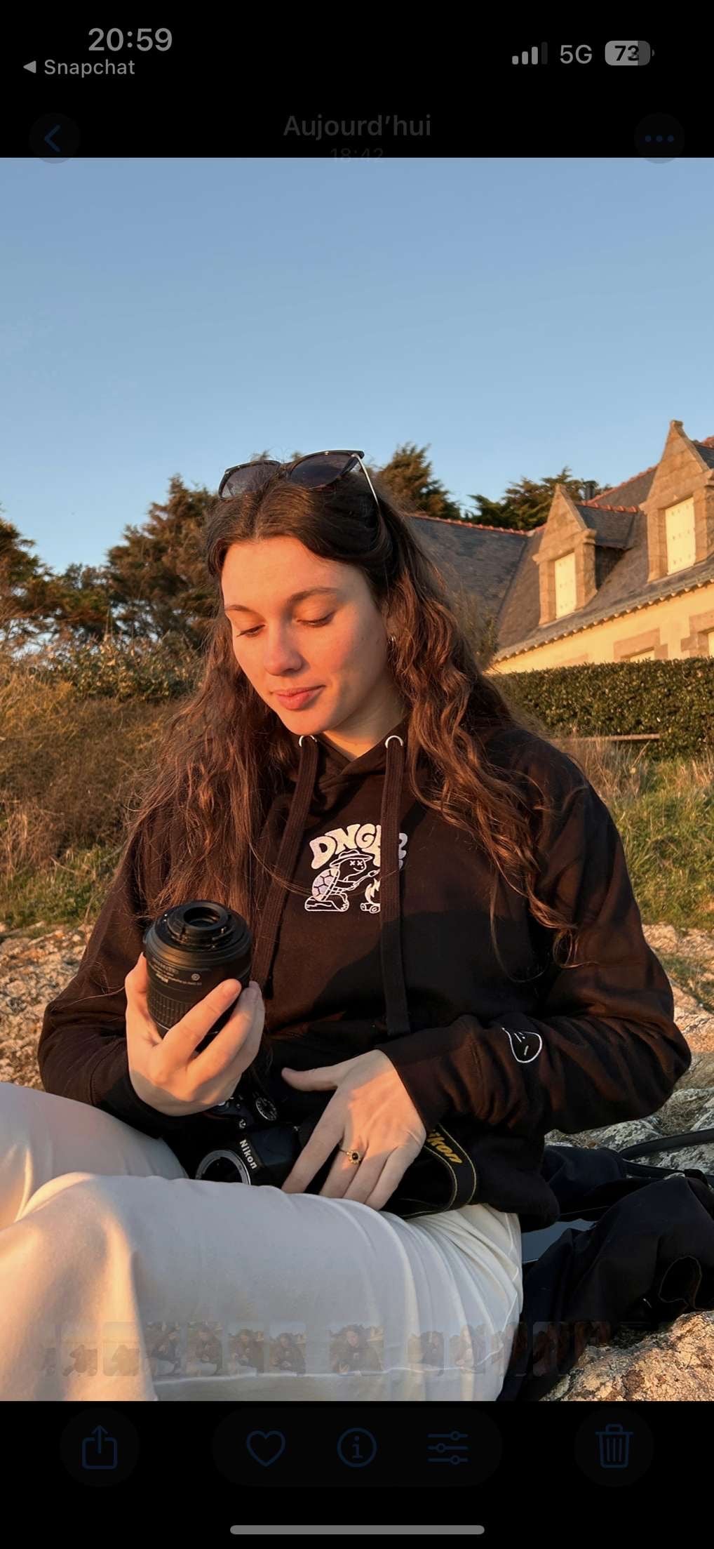Sudadera con capucha - Tortuga